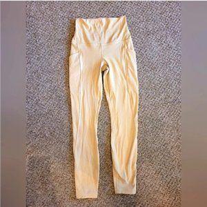lululemon athletica Cream Leggings